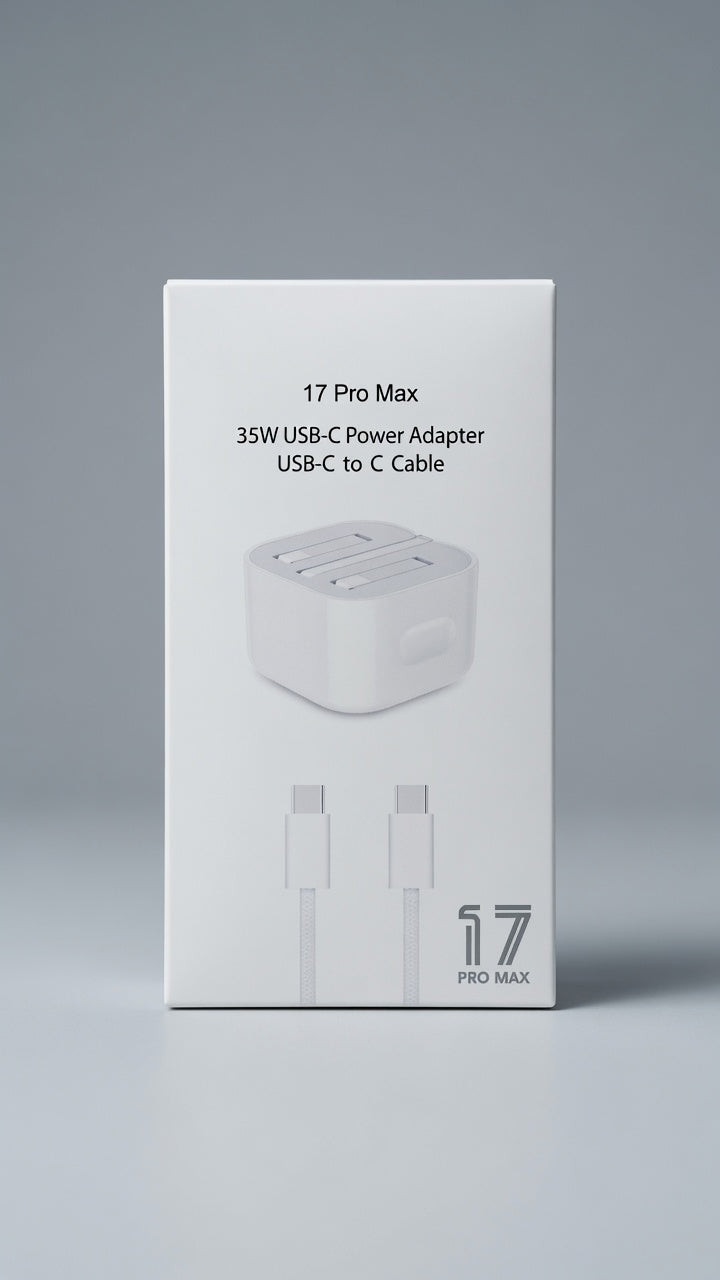 17 Pro Max 35W USB-C Fast Charger Adapter