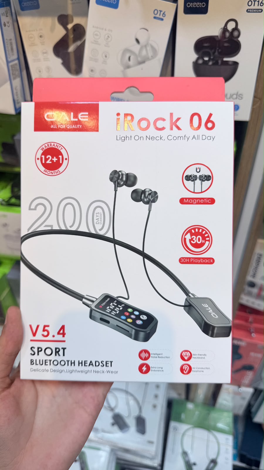 OALE iRock 06 Sport Bluetooth Neckband