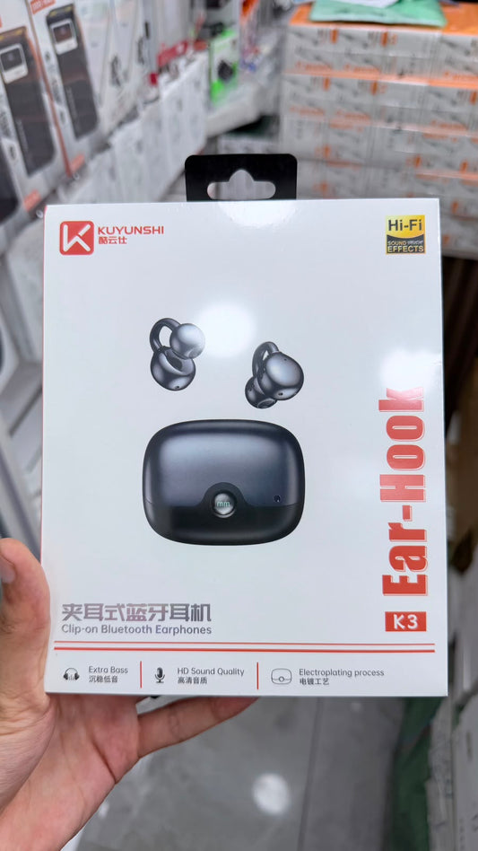 KUYUNSHI K3 Ear-Hook Bluetooth Earbuds
