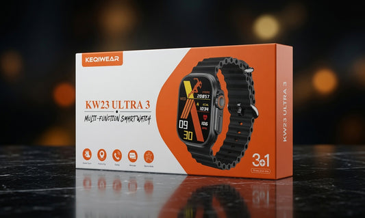KEQIWEAR KW23 Ultra 3 Multi-Function Smartwatch