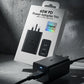65W PD Power Adapter Trio – 3-Port Fast Charger | Dual USB-C + USB-A | Original Quality