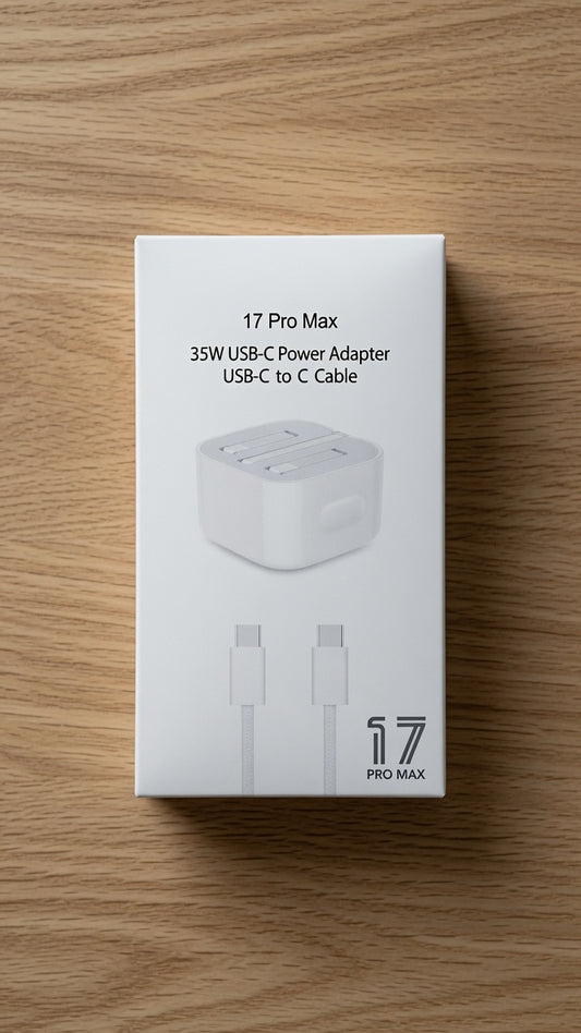 17 Pro Max 35W USB-C Fast Charger Adapter