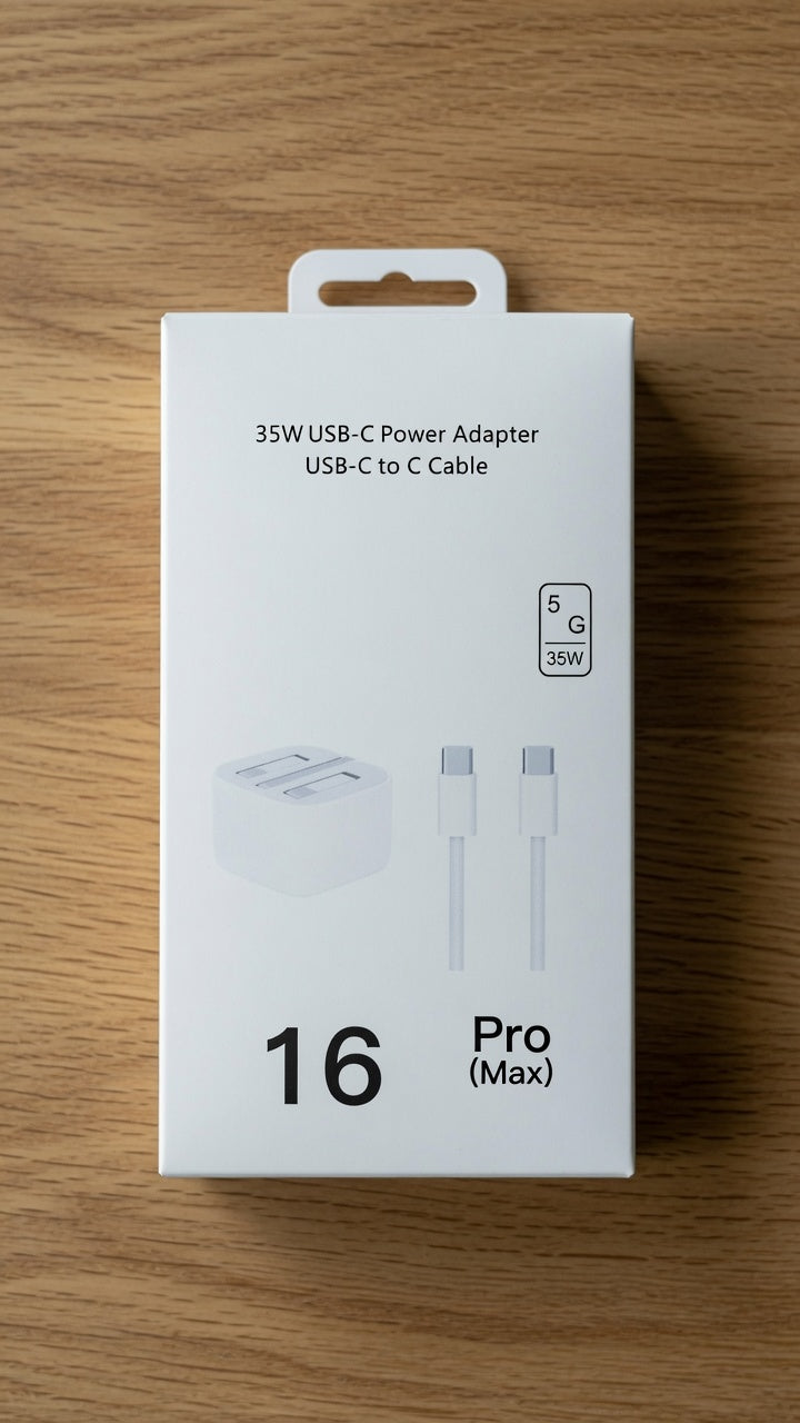 16 Pro (Max) 35W USB-C Fast Charger Adapter