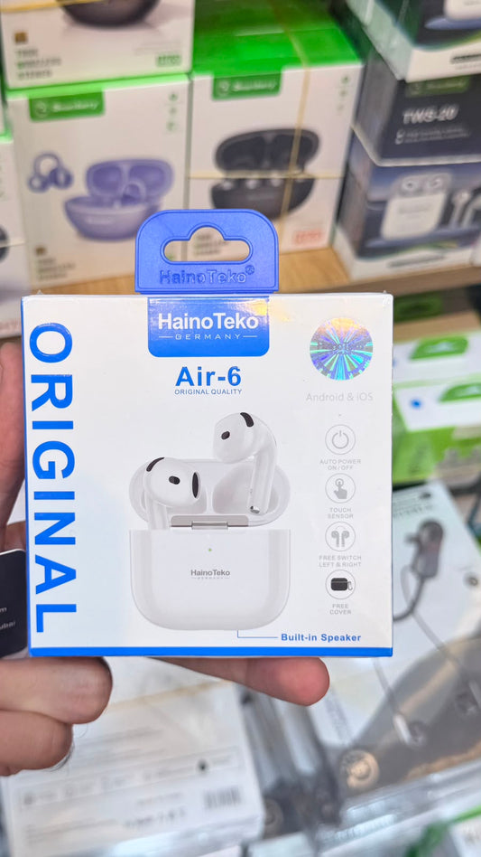 HainoTeko Air-6 Wireless Earbuds