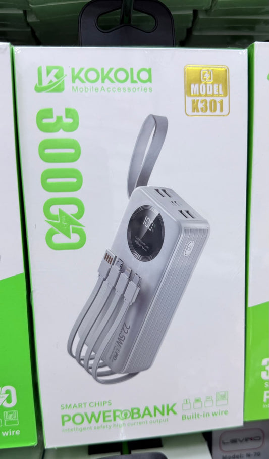 KOKOLA K301 30000mAh Power Bank