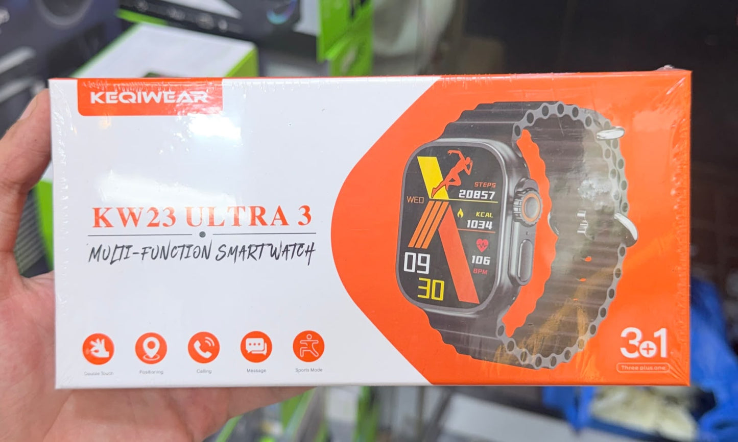 KEQIWEAR KW23 Ultra 3 Multi-Function Smartwatch