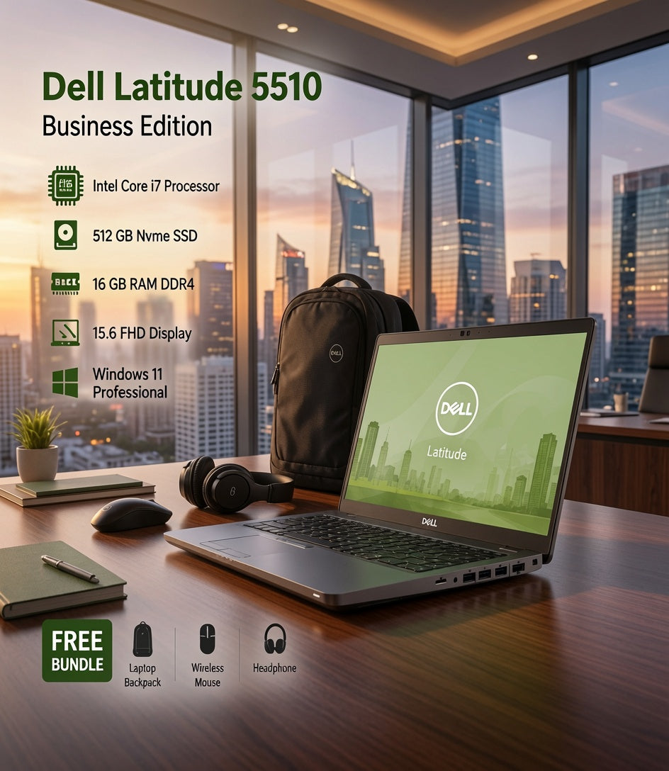 Dell Latitude 5510 Business Edition Laptop