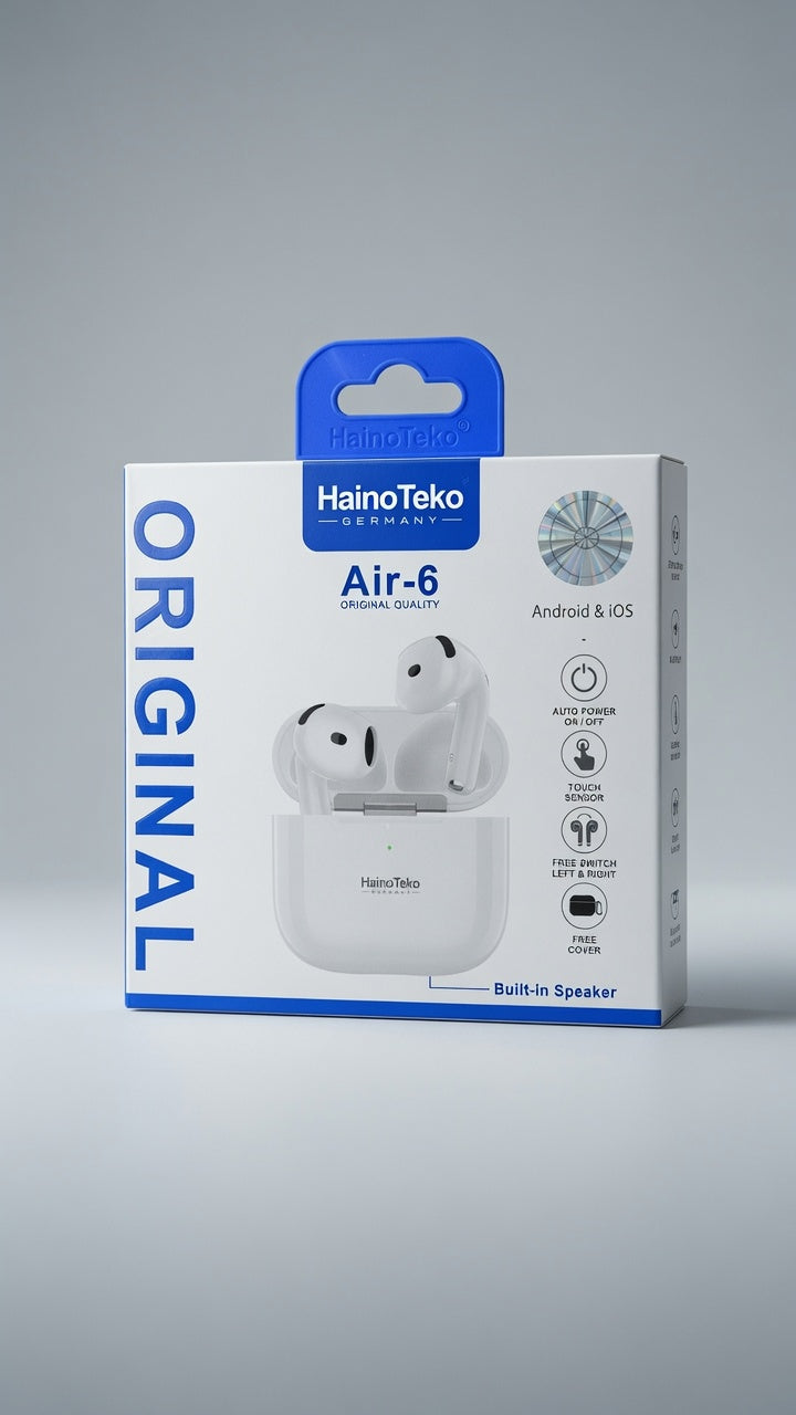 HainoTeko Air-6 Wireless Earbuds