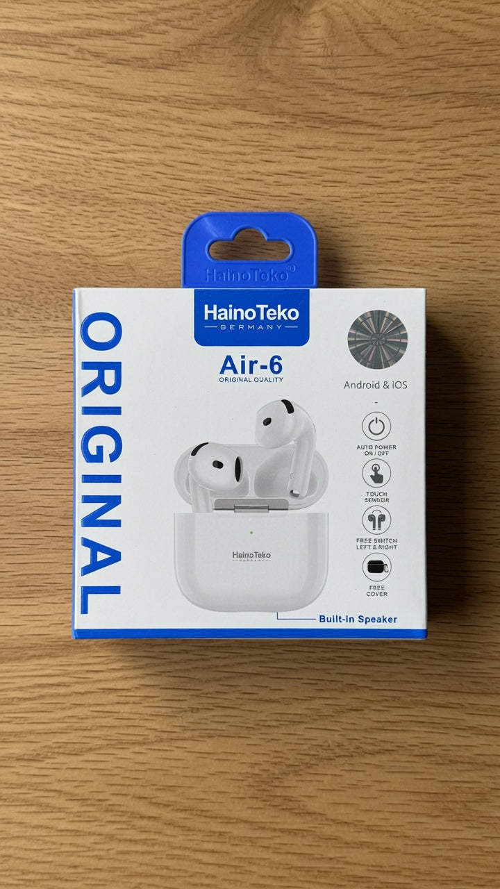 HainoTeko Air-6 Wireless Earbuds